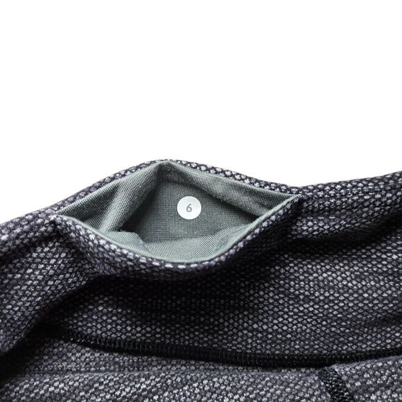 Lululemon Wunder Under Pant 28" - Diamond Jacquard Space Dye Black Slate - Picture 7 of 8